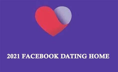 facebook dating home